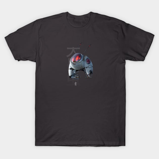 Robot Insect T-Shirt by glennmel